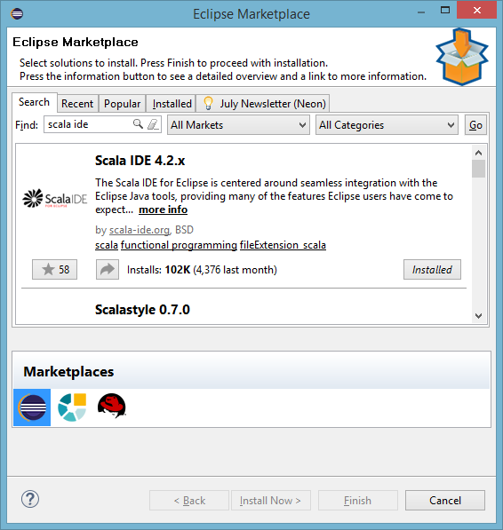 install scala ide for eclipse on mac